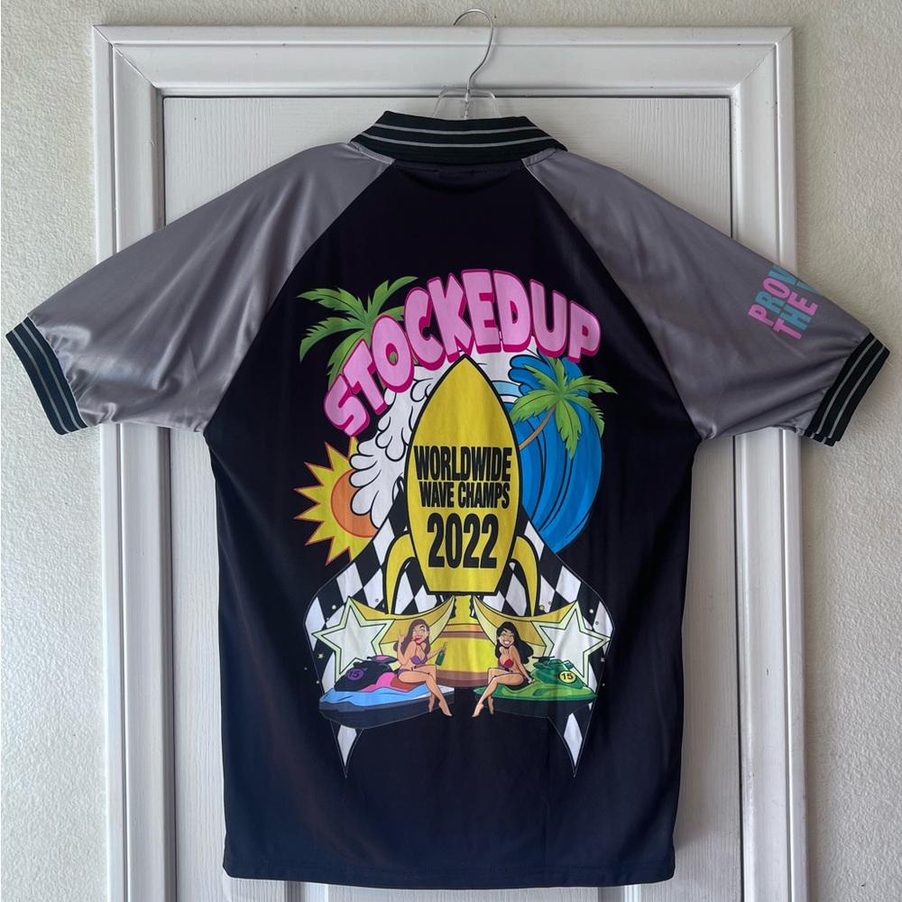 Stocked Up Worldwide Wave Champs 2022 Size Medium Unisex